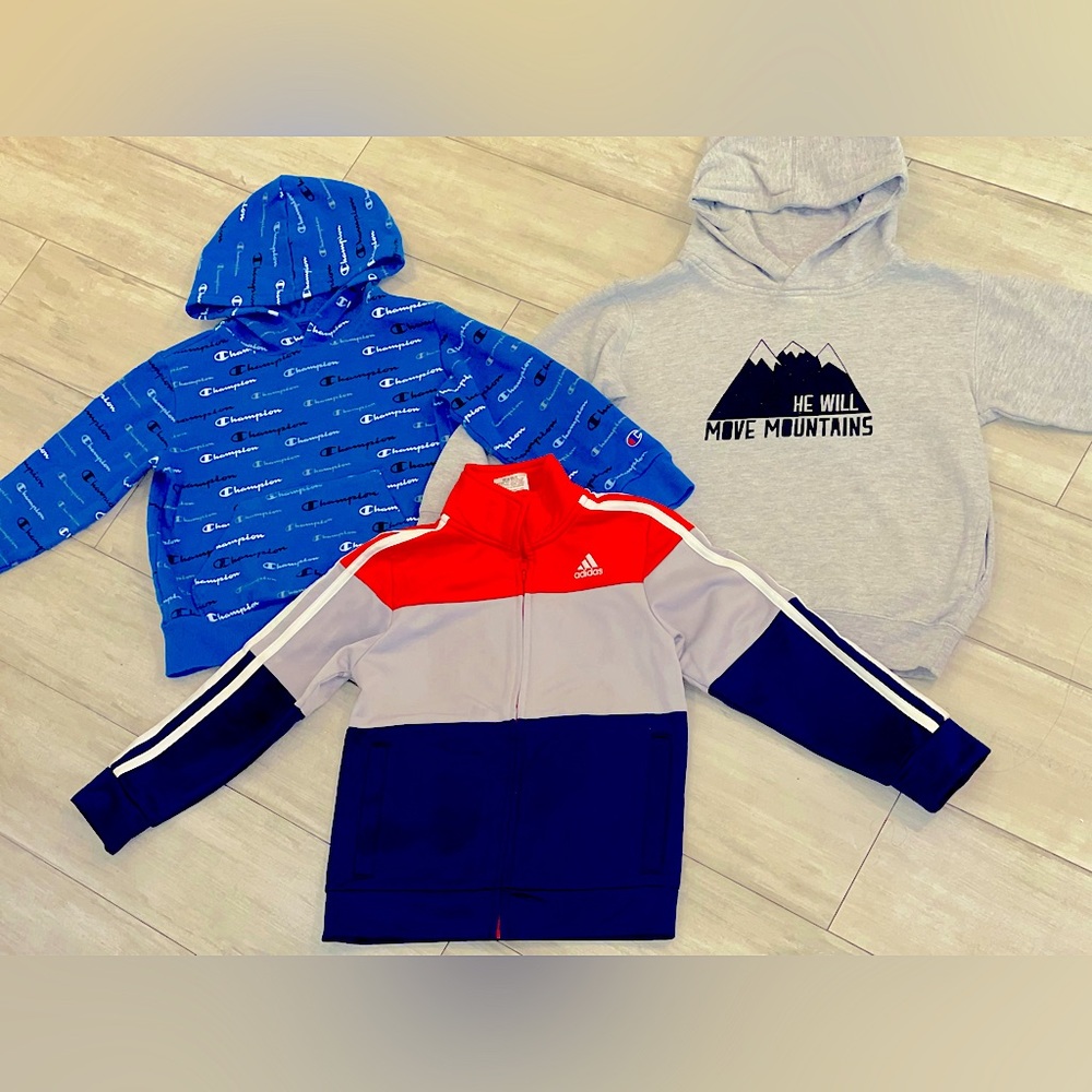 Cute Boys Sweater Trio Size 5/6